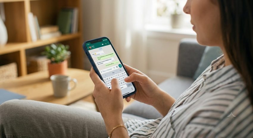 Format tulisan miring, tebal, dan coret di WhatsApp